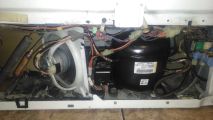 Замена мотора на холодильник Side-by-side General Electric