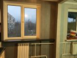 Установка столешницы вместо подоконника, откос сэндвич панель монтаж, поклейка обоев