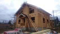 Сборка деревянных домов 