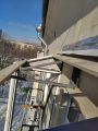 Крыша стальные кронштейны покрытие керамопласт 
