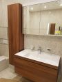 Раковина с ящиком Jacob Delafon, Пенал навесной, Смеситель Grohe