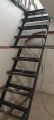 Лестница прямая,разноширокая
