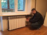 Монтаж радиатора