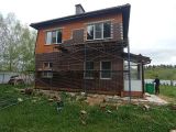 Обшивка дома из клинкерном кирпичом