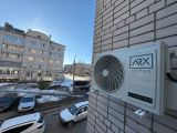 Монтаж кондиционера на этапе черновой отделки 
