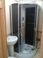 укладка плитки с установкой душевой кабины