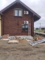 скрытый электромонтаж в доме из бруса, монтаж кондиционеров, закладка фрионопровода  в штробы для кондиционера. 