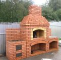 Мангал из кирпича 