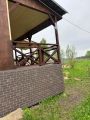 Террасная доска на пол, вагонка на стены, постройка крыльца. 
