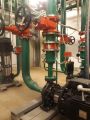 Установка системы пожаротушения.
Работа была выполнена под ключ, согласно чертежам клиента. Выполнялась с нуля: установка оборудования (насосов, монометров, труб и т.д.), сварочные работы. Срок выполнения - 1 месяц.