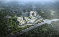 Kaijan hospital. Bird view 