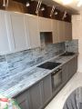Собрал двух уровневую кухню