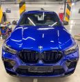 BMW x6m полная оклейка в полиуретан Llumar 