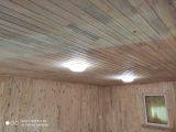 Дачный домик, обшивка стен ,потолков вагонкой
