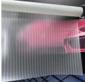 Рифлёная текстурная пленка, выглядит лучше рифлёного стекла Мору! Легко поклеить, легко поменять при желании! Разные текстуры и цвета. Гарантия 7 лет даже для душевой!