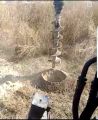 бурение ям под забор 