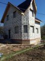 Дом из пеноблока на свайно-ростверковом фундаменте