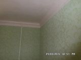 Поклейка обоев, покраска потолка