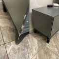 Восстановление раздавленных при транспортировке деталей ТВ-тумбы.  