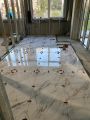 Укладка плитки 600?1200, на бизнес центре Панорама, Сочи!