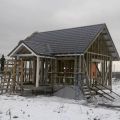 Каркас дома по проекту 