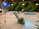 Немецкая ленточная шлифовальная машина.