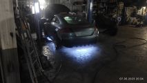 Установка подсветки днища Audi TT 8J