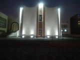 Наружное освещение фасада здания
