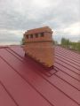 Фото трубы, после замены кровли.