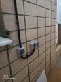 Вывод электропроводки на балкон, монтаж розеток, монтаж выключателей и светильников.