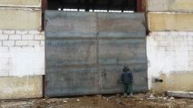 Изготовили и установили промышленный ворота 