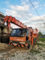 малогабаритный кран проходимый по узким местам есть люлька стрела 22метра грузоподемность 7 тонн