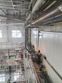 Трубопровод газ, на высоте. 