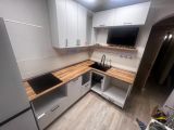 Сборка кухни, евро запил столешницы
