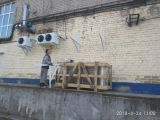 Монтаж холодильной установки на 500 кв.м.