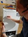 Проверка работы испарителя.