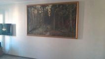 Живопись 200х120 в деревянной раме