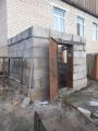 Сделали стены из пеноблоков для котельной