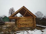 Сборка срубов
