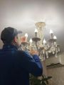 Установка, сборка, подключение люстр, светильников, точечников,бра!!!