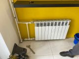 Установка радиатора отопления