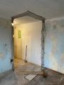 Демонтаж перегородки из кирпича 