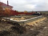 Ленточный фундамент с эркером 