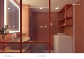 Елецкая 18, Концепция интерьера ванной комнаты