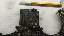 Замена видеопамяти на ноутбуке Apple Mac Book Pro 15