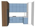 Проект мебели под заказ и 3D визуализация 
