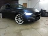 Оклейка BMW 5GT черной матовой пленкой