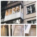 Отделка балкона(без остекления). Утепление 50%, вагонка, ламинат, пвх, электрика.