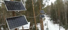 Монтаж солнечных панелей