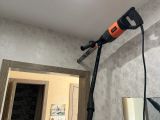 Работаем установкой алмазного бурения , без пыли и грязи ! Можем так же делать отверстия без установки кондиционер, как пожелает клиент !